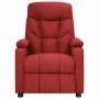 Red Fabric Recliner by vidaXL, Armchairs - Ref: Foro24-339085, Price: 217,99 €, Discount: %