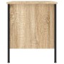 Mesita de noche madera de ingeniería roble Sonoma 40x42x50 cm de vidaXL, Mesitas de noche - Ref: Foro24-825985, Precio: 62,25...