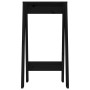 Stools 2 units solid black pine wood 40x40x75 cm by vidaXL, Folding stools and chairs - Ref: Foro24-823673, Price: 44,99 €, D...