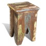 Hocker aus massivem recyceltem Holz von vidaXL, Klapphocker und Stühle - Ref: Foro24-240951, Preis: 86,81 €, Rabatt: %