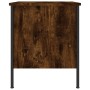 Engineered wood smoked oak bedside table 40x42x50 cm by vidaXL, Nightstands - Ref: Foro24-825987, Price: 41,16 €, Discount: %