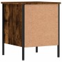 Engineered wood smoked oak bedside table 40x42x50 cm by vidaXL, Nightstands - Ref: Foro24-825987, Price: 41,16 €, Discount: %