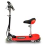 Patinete eléctrico con asiento rojo 120 W de vidaXL, Patinetes - Ref: Foro24-90310, Precio: 116,40 €, Descuento: %