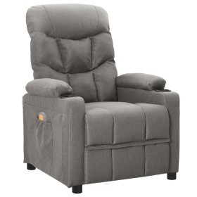 Light Gray Fabric Reclining Massage Chair by vidaXL, Electric massage chairs - Ref: Foro24-339092, Price: 233,99 €, Discount: %