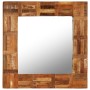 Recycled solid wood wall mirror 60x60 cm by vidaXL, Mirrors - Ref: Foro24-246417, Price: 53,75 €, Discount: %