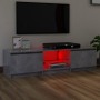 TV cabinet with LED lights concrete gray 140x40x35.5 cm by vidaXL, TV Furniture - Ref: Foro24-804296, Price: 72,07 €, Discoun...