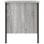 Sonoma gray engineered wood bedside table 40x42x50 cm by vidaXL, Nightstands - Ref: Foro24-825989, Price: 44,47 €, Discount: %