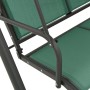 Steel and green textilene garden rocking bench 170 cm by vidaXL, Garden rockers - Ref: Foro24-363323, Price: 165,47 €, Discou...