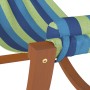 Rocking hammock for children blue and green fabric by vidaXL, Loungers - Ref: Foro24-363467, Price: 46,78 €, Discount: %