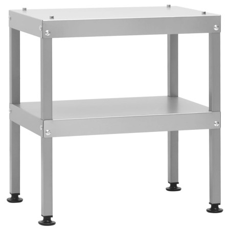 Table for smoker oven galvanized steel 40x28x44.5 cm by vidaXL, Barbecues - Ref: Foro24-364747, Price: 60,23 €, Discount: %