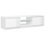 TV cabinet with bright white LED lights 140x40x35.5 cm by vidaXL, TV Furniture - Ref: Foro24-804298, Price: 90,48 €, Discount: %