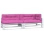 Palettenkissen 5 Stück rosa Stoff von vidaXL, Kissen für Stühle und Sofas - Ref: Foro24-360797, Preis: 112,09 €, Rabatt: %