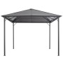 Gazebo with aluminum roof 3x3 m black by vidaXL, Tents and gazebos - Ref: Foro24-44641, Price: 517,78 €, Discount: %