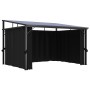 Pavillon mit anthrazitgrauem Vorhang 405x294x244 cm von vidaXL, Zelte und Pavillons - Ref: Foro24-48599, Preis: 952,09 €, Rab...