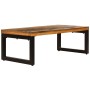 Solid recycled wood and steel coffee table 100x50x35 cm by vidaXL, Coffee table - Ref: Foro24-247338, Price: 137,44 €, Discou...