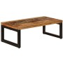 Mesa de centro de madera maciza reciclada y acero 100x50x35 cm de vidaXL, Mesas de centro - Ref: Foro24-247338, Precio: 137,4...