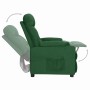 Dark Green Fabric Recliner by vidaXL, Armchairs - Ref: Foro24-339088, Price: 217,46 €, Discount: %