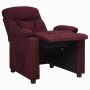 Liegestuhl aus violettem Stoff von vidaXL, Sessel - Ref: Foro24-339089, Preis: 217,99 €, Rabatt: %