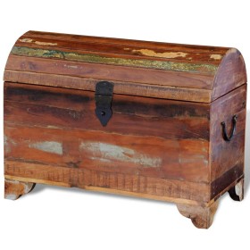 Solid recycled wood storage chest by vidaXL, Storage trunks - Ref: Foro24-241645, Price: 132,46 €, Discount: %