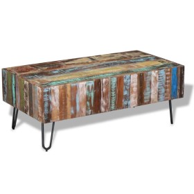 Solid recycled wood coffee table 100x50x38 cm by vidaXL, Coffee table - Ref: Foro24-243455, Price: 214,98 €, Discount: %