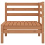 Garten-Ecksofas, 2 Stück, honigbraunes massives Kiefernholz von vidaXL, Gartensets - Ref: Foro24-806585, Preis: 93,99 €, Raba...