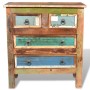 Solid wood sideboard made from recycled wood with 4 drawers. by vidaXL, Drawers - Ref: Foro24-241136, Price: 291,65 €, Discou...