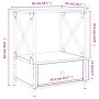 Mesitas noche 2 uds madera ingeniería roble Sonoma 50x41x65 cm de vidaXL, Mesitas de noche - Ref: Foro24-826086, Precio: 93,8...