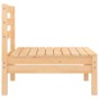 Zentrales Gartensofa aus massivem Kiefernholz von vidaXL, Gartensets - Ref: Foro24-806572, Preis: 72,22 €, Rabatt: %