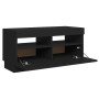 TV stand with black LED lights 80x35x40 cm by vidaXL, TV Furniture - Ref: Foro24-804446, Price: 64,66 €, Discount: %