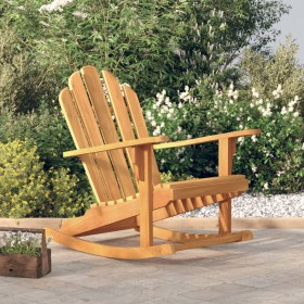 Adirondack garden rocking chair teak wood 79x100x103cm by vidaXL, Garden chairs - Ref: Foro24-362699, Price: 174,76 €, Discou...