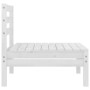 Central garden sofa made of solid white pine wood by vidaXL, Garden sets - Ref: Foro24-806573, Price: 59,85 €, Discount: %