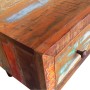 Mesa de centro con borde curvado 1 cajón madera reciclada de vidaXL, Mesas de centro - Ref: Foro24-241008, Precio: 227,29 €, ...