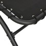 Lounger with steel awning and black fabric 167x80x195 cm by vidaXL, Loungers - Ref: Foro24-362706, Price: 85,75 €, Discount: %