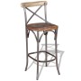 Recycled solid wood kitchen bar stool by vidaXL, Kitchen stools - Ref: Foro24-244014, Price: 163,99 €, Discount: %