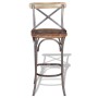 Recycled solid wood kitchen bar stool by vidaXL, Kitchen stools - Ref: Foro24-244014, Price: 163,99 €, Discount: %