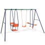 Swing set with 5 orange seats by vidaXL, Swings and play structures - Ref: Foro24-91357, Price: 293,99 €, Discount: %