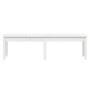 Garden bench 2-seater made of solid white pine wood 159.5x44x45 cm by vidaXL, garden benches - Ref: Foro24-824012, Price: 105...