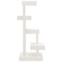 Solid white pine wood cat tree 45.5x49x103 cm by vidaXL, Cat furniture - Ref: Foro24-824649, Price: 64,24 €, Discount: %