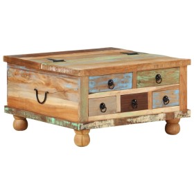 Solid recycled wood coffee table 70x70x38 cm by vidaXL, Coffee table - Ref: Foro24-243978, Price: 217,26 €, Discount: %