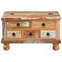 Solid recycled wood coffee table 70x70x38 cm by vidaXL, Coffee table - Ref: Foro24-243978, Price: 201,10 €, Discount: %