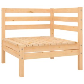 Ecksofa für den Garten aus massivem Kiefernholz von vidaXL, Gartensets - Ref: Foro24-806567, Preis: 70,40 €, Rabatt: %