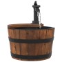 Fuente de agua con bomba madera maciza de abeto 28x28x34,5 cm de vidaXL, Fuentes y cascadas - Ref: Foro24-363334, Precio: 62,...