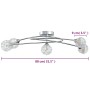 Ceiling lamp with wire shades 5 G9 LED bulbs by vidaXL, ceiling lights - Ref: Foro24-337909, Price: 37,84 €, Discount: %