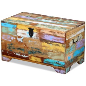 Solid recycled wood storage chest by vidaXL, Storage trunks - Ref: Foro24-243277, Price: 148,37 €, Discount: %