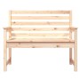 Banco de jardín madera maciza de pino 109x48x91,5 cm de vidaXL, Bancos de jardín - Ref: Foro24-824060, Precio: 80,99 €, Descu...