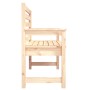 Garden bench solid pine wood 109x48x91.5 cm by vidaXL, garden benches - Ref: Foro24-824060, Price: 80,99 €, Discount: %