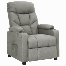 Light Gray Fabric Recliner by vidaXL, Armchairs - Ref: Foro24-339082, Price: 236,99 €, Discount: %