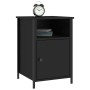 Nightstands 2 pcs black plywood 40x42x60 cm by vidaXL, Nightstands - Ref: Foro24-825914, Price: 73,39 €, Discount: %