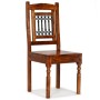 Dining chairs 2 pcs solid wood classic honey color by vidaXL, dining chairs - Ref: Foro24-245644, Price: 181,55 €, Discount: %