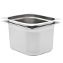 Gastronorm trays 2 units GN 1/2 200 mm stainless steel by vidaXL, Buckets for steam tables - Ref: Foro24-50890, Price: 46,91 ...